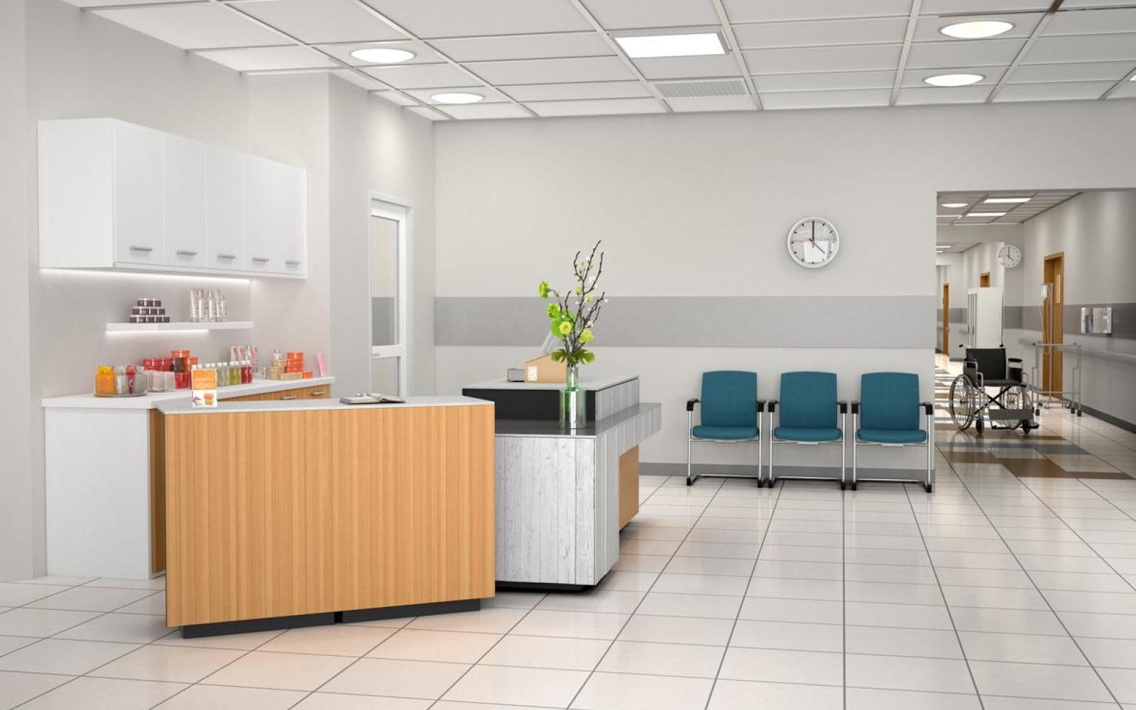 Health care facility, interior